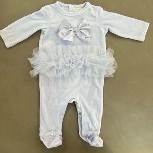 First Impressions Satin Bow Bodysuit